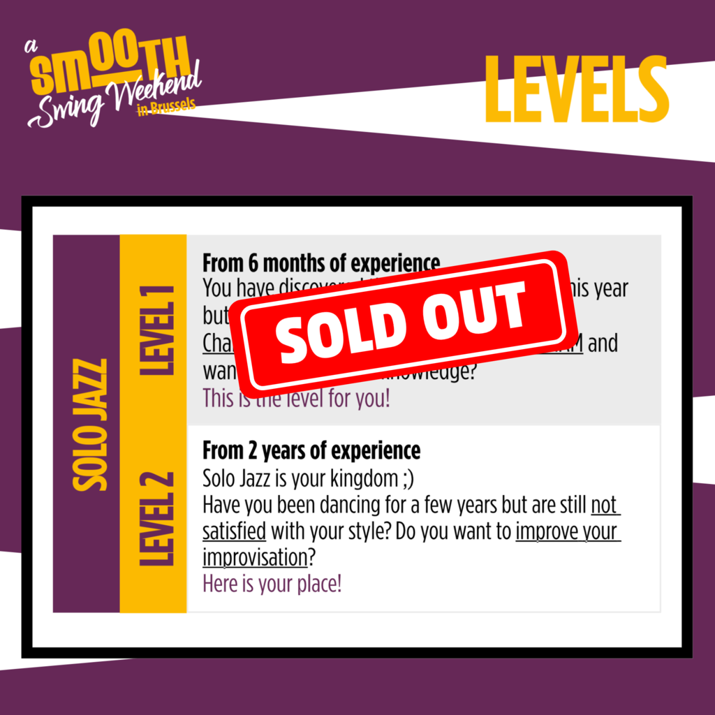 Solo Levels SOLD OUT