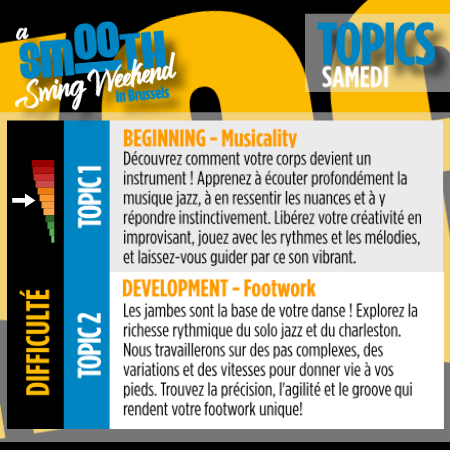 Topics 1 - 2 samedi