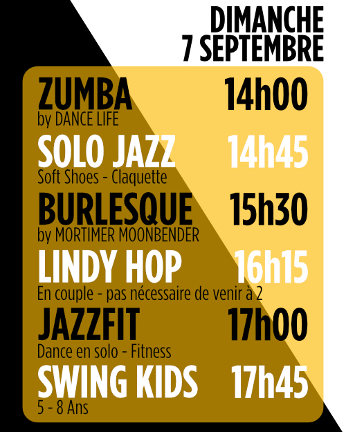 Portes Ouvertes - Insta - Schedule 7 septembre