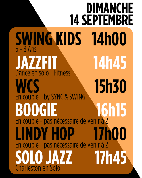 Portes Ouvertes - Insta - Schedule 14 septembre
